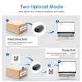 Miniatyrbillede 5 af 6: Mini Stregkode Scanner USB Kablet/Bluetooth/ 2,4G Trådløs