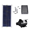 Pikkukuva 1 / 7: 50W 800l/h harjaton aurinkoenergia vesi pumppu yksikiteinen pii matala melu jatkuva työ lammi pumppu