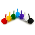 Miniatyrbild 1 av 2: 12 bitar Professional Dart Flights 2BA Screw Soft In-one Integrated Dart Flights and Shafts
