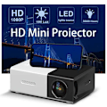 Miniatyrbild 2 av 7: Bärbar Hem Video Projektor Support EU Plug Typ Home Theater