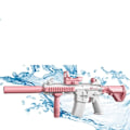Miniatyrbild 1 av 5: Elektrisk pistol skytte leksak hel automatisk sommar skjuta strand utomhus kul leksak