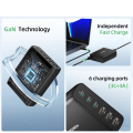 Miniatyrbillede 8 af 9: Multiple Type C Oplader USB C PD Hurtig Oplader Hurtig Opladning 4.0 3.0 Desktop Oplader Station