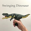Miniatyrbild 3 av 8: Barn Dekompression Dinosaurie Leksak Kreativ Handmanövrerad Teleskopisk Fjäder Swing Dinosaurie Fidget Leksaker