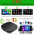 Miniatyrbild 6 av 7: Carplay AI Box Android 13 Trådlös Android Auto Smart TV Box