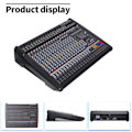 Pikkukuva 4 / 6: CMS1600-3 48V Phantom Audio Mixer Console Professional 16 Channel Compact Mixing Desk System For Stage Church Studio