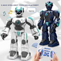 Miniatyrbillede 3 af 5: Smart Voice Gestik Intelligent Handling Gående Børn Programmering Maskin Model Legetøj