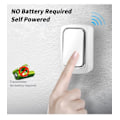 Miniatyrbild 6 av 6: Trådlöst WiFi Block Tuya ingen batteri krävs Vattentät extern trådlös klocka Smart life app smart dörr klocka