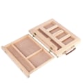 Miniatyrbillede 3 af 5: Træ easel maleri easel kunstner skrivebord