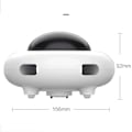 Miniatyrbilde 4 av 7: Kjæledyr Platespiller Fangst Trening Leker USB Lading Katt Teaser Utskiftbar Fjær Interaktiv Auto Katt Leke Smart Teaser