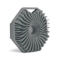 Miniatyrbilde 1 av 11: Polygonal Silikon Kropp Skrubber Badebad børste Med ergonomisk håndtak bærbar dusj massasje rengjøring børste