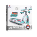 Miniatyrbilde 7 av 7: Anime tog transformasjon robot hot salg deformert mekanisk modell leker barn action figur