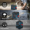 Miniatyrbilde 5 av 5: Laser Level Cross Line Laser with Measuring Rekkevidde 50ft