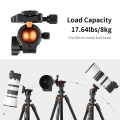 Miniatyrbillede 5 af 6: Kamera Stativ til DSLR Bærbart Aluminium Rejse Stativ med 360 graders Panorama Ball Hoved Quick Release