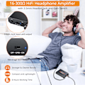 Miniatyrbillede 2 af 7: Bærbar HiFi Hovedtelefon Forstærker 3,5 mm AUX Input Output