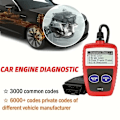 Miniatyrbild 4 av 7: Bästa kvalitet Bil Fel Diagnos Instrument Obd2 Clear Fel koder Diagnostik Scanning Verktyg Universell Version