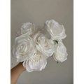 Miniatyrbillede 7 af 7: Rose Buket Kunstig Blomster Bryllup Rose Dekor Scene Display