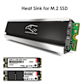 Pikkukuva 5 / 6: M.2 SSD NVMe jäähdytin jäähdytin 2280 solid state kiintolevy levy jäähdytin