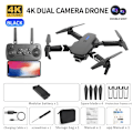 Pikkukuva 7 / 8: Ammattilainen Drone E88 4k laajakulma HD kamera WiFi fpv korkeus pidä taitettava RC quadrotor helikopteri