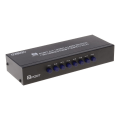 Miniatyrbillede 5 af 6: 8-vejs AV Switch RCA Switcher 8 in 1 out Composite Video L/R Selector Box