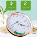 Miniatyrbillede 4 af 8: 2 In 1 Termometer Hygrometer Indendørs Fugtighed Temperatur Meter Måler