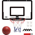 Miniatyrbilde 5 av 5: Innendørs Barn Sikkerhet Morsomme Spill Barn Mini Hjem Trening Basketball Bøyle Set Vegg Ramme Stativ Løft Kurv Hengende Bakbrett