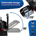 Miniatyrbilde 4 av 7: 180W LED Garasje Lys 18000LM 6500K Deformerbar Tak Belysning
