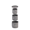 Miniatyrbild 1 av 7: Camping Mugg Titanium Kopp Turist Servis
