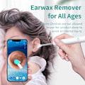 Miniatyrbild 4 av 7: Smart Visual Ear Sticks Otoscope 1296P Endoscope Wax Removal Verktyg Earpick