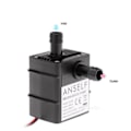 Miniatyrbillede 4 af 6: Vandtæt Mini Vand Pumpe 12v Strøm Børsteløs DC Mikro Pumper