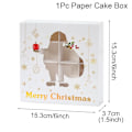 Miniatyrbild 2 av 6: Jul kaka box godis förpackning box god jul dekoration för hem jul träd prydnad