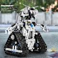 Miniatyrbillede 4 af 6: Teknisk Kreativ APP og RC Motoriseret Robot Med LED Part Model Intelligent Byggeklodser Legetøj
