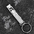 Miniatyrbillede 4 af 7: 1 PC Foldbar 0,5 cm Ultratynd Bærbar Rustfrit Stål Negle Tå Kutter Trimmer Saks Manicure Pedicure Værktøj