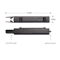 Miniatyrbild 6 av 9: 2 in 1 Switch Puller Keycap Puller Key Switch Keycap Puller for Mekaniskt tangentbord
