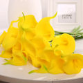 Miniatyrbild 6 av 9: Falsk blomma konstgjord kalla lilja för hem inredning bröllop bröllop bukett hem bord blomma bukett