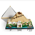 Miniatyrbillede 5 af 6: Den Store Pyramid Giza Bygningsblokke By Arkitektur Gade Udsigt Bygningssæt