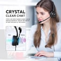 Miniatyrbilde 3 av 6: Kablet hodetelefoner med mikrofon for PC/PS4/Xbox Gaming Headset