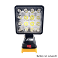 Miniatyrbillede 6 af 7: 4 Tommer Værktøj Lampe LED Work Light Udendørs Elektrisk Lommelygte Lommelygte Spotlight