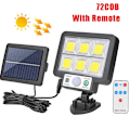Miniatyrbilde 7 av 7: LED Solar Splitt Vegg Lampe 3 Modus Vanntett Bevegelse Sensor Lamper Hage Gate Belysning Solar Lampe For Hage Sikkerhet Vegg Lys