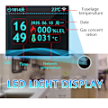 Miniatyrbillede 3 af 7: Tuya Wifi Lækage Med Temperatur Funktion Brændbart Gas Detektorer Support Hjem Smart Life Natural Gas Alarm