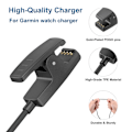 Miniatyrbilde 3 av 5: 100 cm USB lader For Approach G10 S20 Lade kabel For Garmin Forerunner 35 230 235 630 735xt 645 Music Lader Clip Cradle