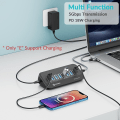 Miniatyrbild 2 av 7: USB 3.2 Docking Station Hub Typ C Splitter Adapter Multi Portar Flera Socket OTG 3.0 med SD kort läsare