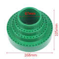 Miniatyrbillede 1 af 8: 1 pc professionel tre lag roterende rund form bor bit kasse opbevaring kasse