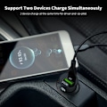 Pikkukuva 2 / 7: USB auto laturi pikalataus PD QC3.0 FCP AFC tyyppi C 18W nopea auto USB laturi