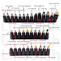 Miniatyrbillede 2 af 4: 34 stykker Universal 5,5mmx2,1mm DC AC Power Adapter Tips Connector Kits