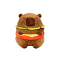 Miniatyrbilde 6 av 6: Hamburg Capybara Plysj Leketøy Fluffy Kawaii Plushie Dukke Simulering Capibara Anime Søte Fylte Dyr Mykt Plysj Leker