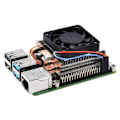 Miniatyrbilde 2 av 4: Ultra tynn Lavprofilis Tårn CPU Kjøling Vifte Radiator Heatsink Kjøler