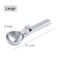 Miniatyrbillede 8 af 8: Is Scoops Rustfrit Stål Is Cream Graver Non-stick Frugt Is Kuglemager Husstand Vandmelon Is Ske Værktøj