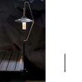 Miniatyrbillede 6 af 7: Ultralet Titanium Camping Lampe Søjle stang Lys Fiksering Stativ Holder