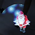 Pikkukuva 5 / 6: 3D hologrammi tuuletin 224 LED valo helmet 800x480P korkea resoluutio 3D mainos soitin