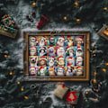 Miniatyrbillede 5 af 7: Glædelig jul katte advent kalender puslespil 24 dage nedtælling kalender